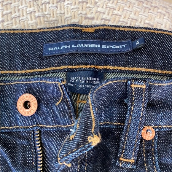 Ralph Lauren Jean Shorts like new. Never worn - Picture 2 of 3